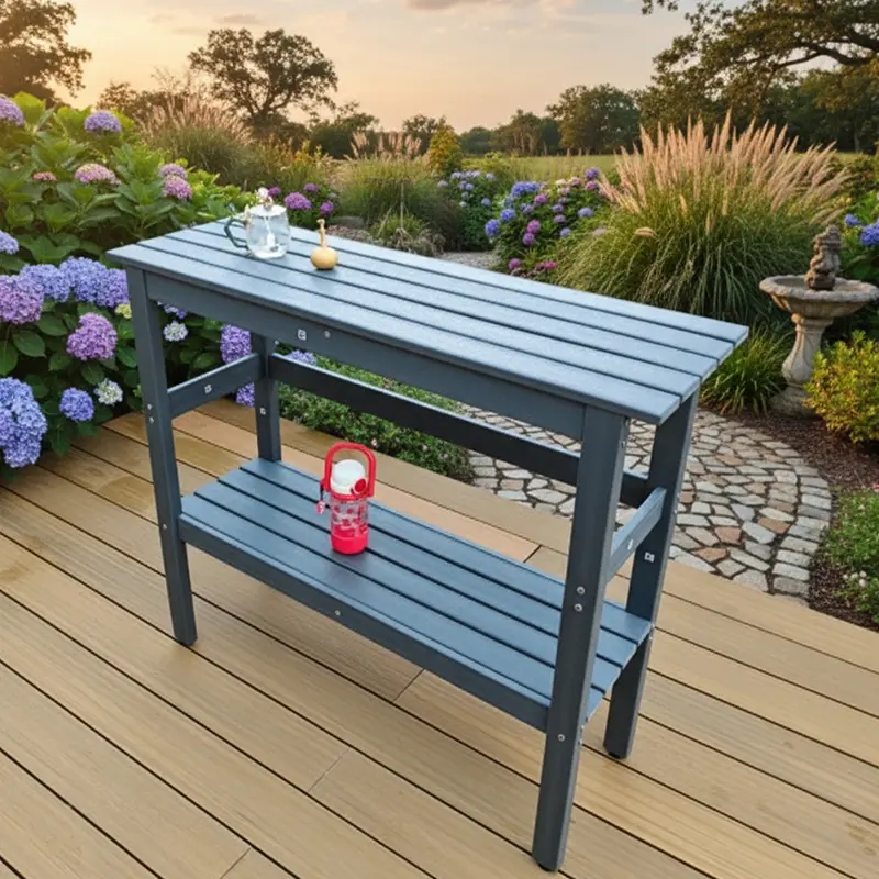 Long Outdoor Table (6)