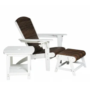 Rattan Adirondack Chairs (2)