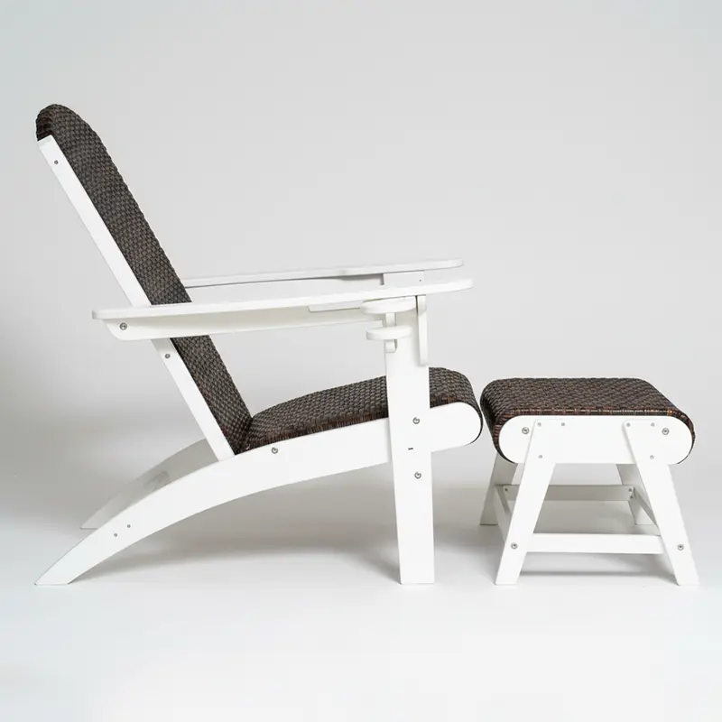 Rattan Adirondack Chairs (5)