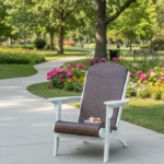 Rattan Adirondack Chairs (7)