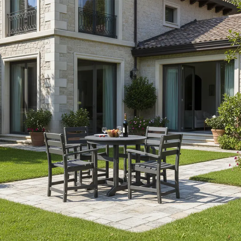 outdoor dinning table set (2)